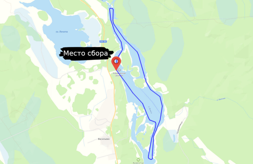 Карта маршрута