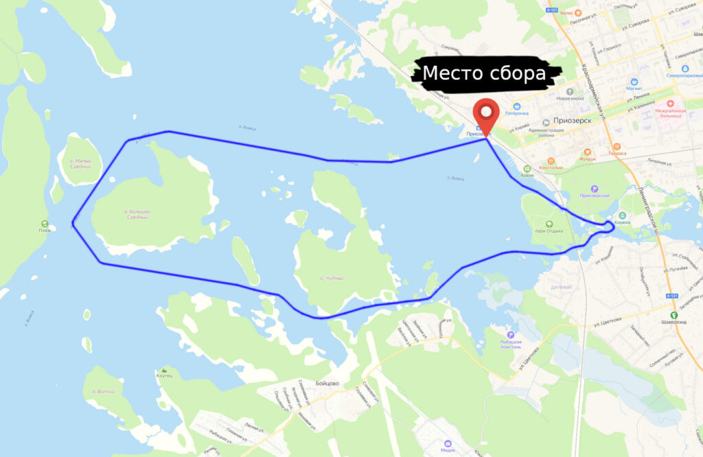 Карта маршрута